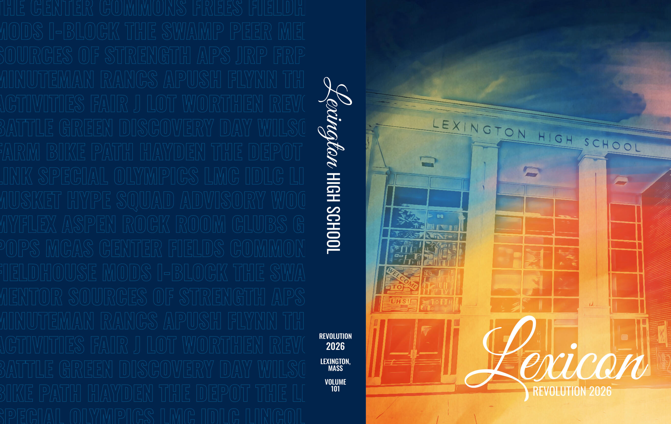 Lithograph Yearbook Cover